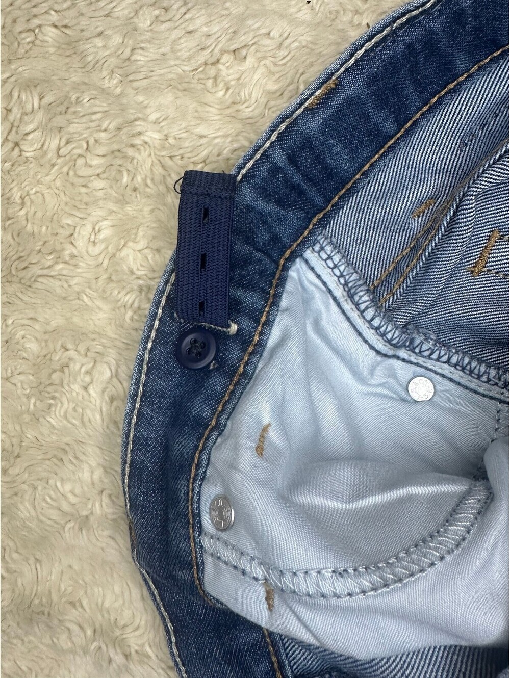 Levi's 511 Slim medium wash stretch denim jeans Youth 14Reg W27 L29/ Women XS/S - Picture 5 of 9